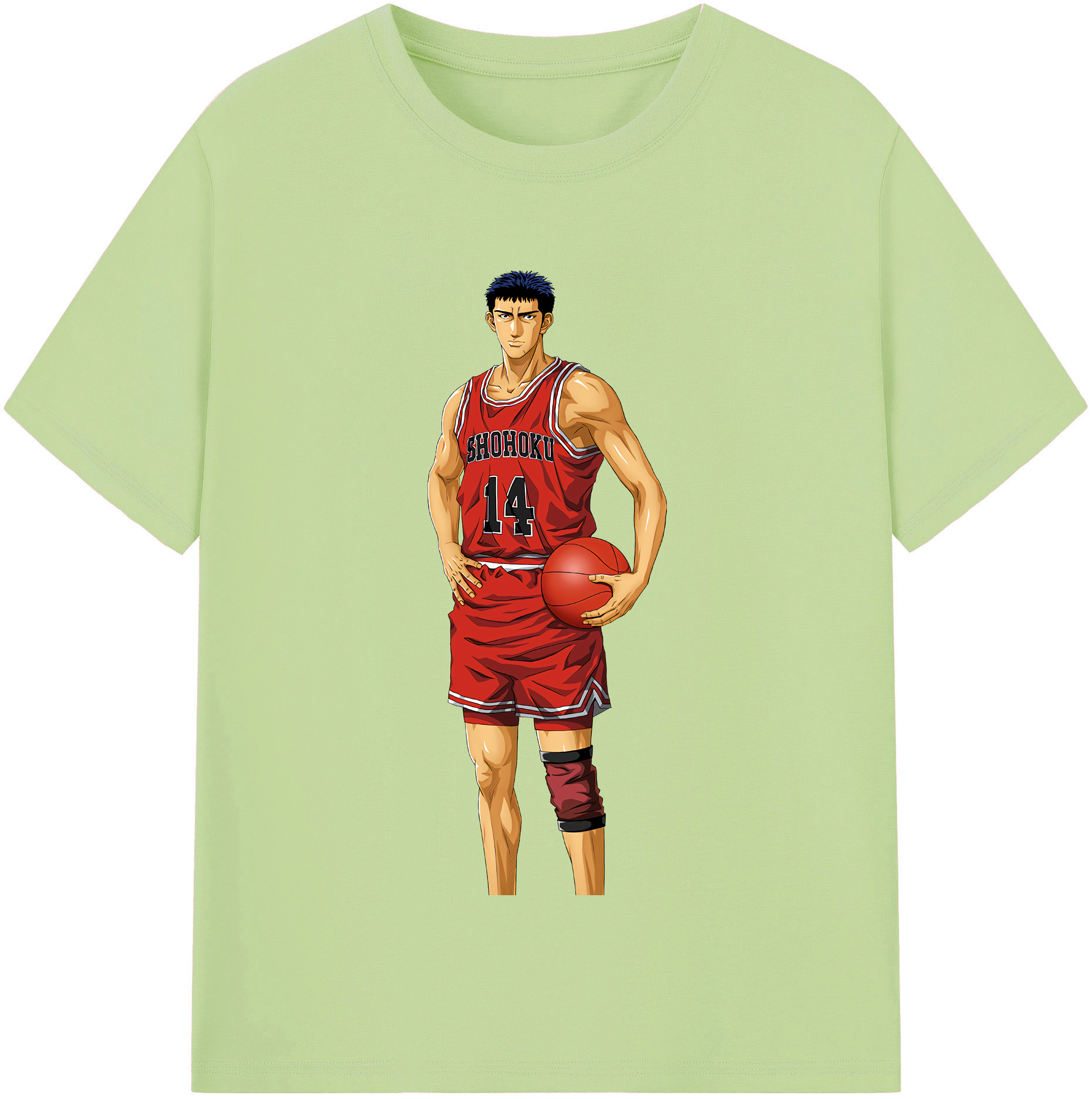 SLAM DUNK／スラムダンク 綿100％半袖Tシャツ（フロントプリント）